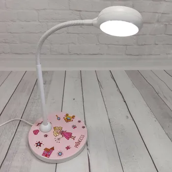 Lampička Niermann Standby Stolní lampa Princess s flexibilním ramenem - kabelu se zástrčkou 150 cm bílá, multicolor 1 x 6 W LED - Doprava zdarma