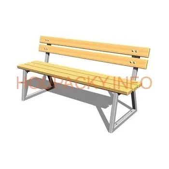 Zahradní lavice Lavička LA108D (mobilní)