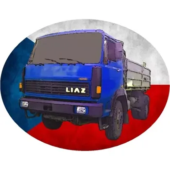 Nášivka Nažehlovačka s nákladním autem LIAZ 110 (digitální nažehlovačka)