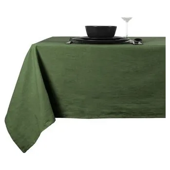 ubrus Elegantní ubrus Trix tmavě zelený