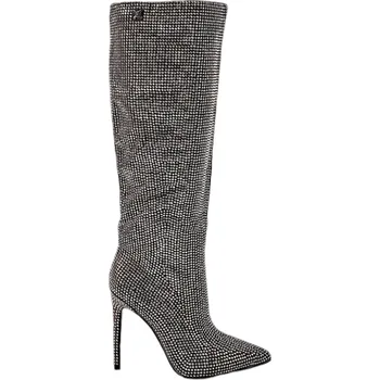 Dámské kozačky Kozačky Laura Biagiotti Strass Black Velikost: 39