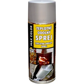 Mako Color Max Color žáruvzdorná barva 300 °C 400 ml stříbrná