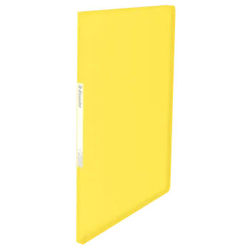 Archivační box Katalogová kniha Esselte VIVIDA A4 měkká, 20 kapes, žlutá