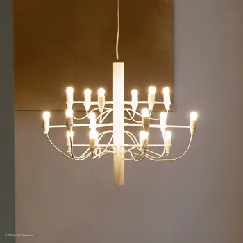 Lampička Lustr FLOS 2097/18 LED, matný, bílý 18 x 2,7 W LED - Doprava zdarma