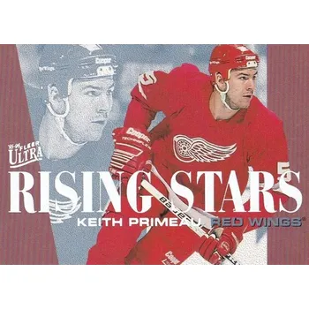 Sběratelská karetní hra insert karta KEITH PRIMEAU 95-96 Fleer Ultra Rising Stars číslo 6 of 10
