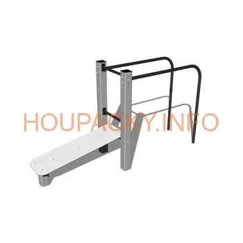 Hra na zahradu Street workoutová sestava WS004SD - stříbrná