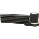 RICHTER zámek lamelový na kolo, zvlášť odolný, ocelové pláty 3,4mm, potaženo plastem, 495141