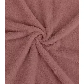 Beránek oboustranný starorůžový 300g/m2, v šířce 150 cm | RTex