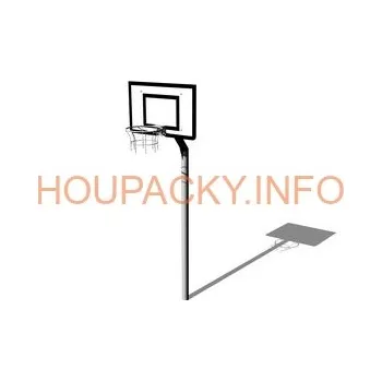 Dětský domeček Basketbalový koš BK001K - celokovový