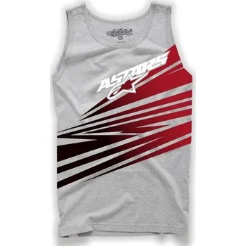 Pánské tílko Alpinestars Pánské šedé tílko TECHSTAR TANK Alpinestars 1014-74001 19 - S