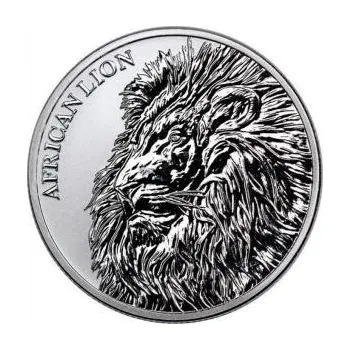 1 unce stříbrná mince Afrika Tschad Löwe 2018