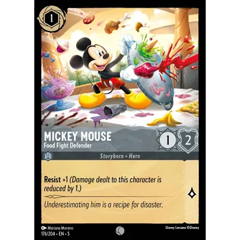 Sběratelská karetní hra Mickey Mouse 176/204 - Shimmering Skies Typ karty: Non-Holo