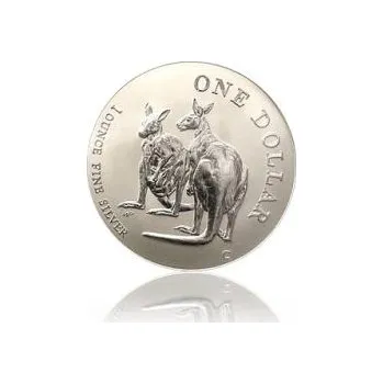 1 unce stříbrná mince Austrálie klokan 1999 (RAM)