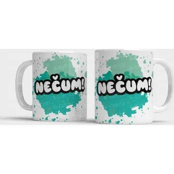 Hrnek Nečum! - Červená