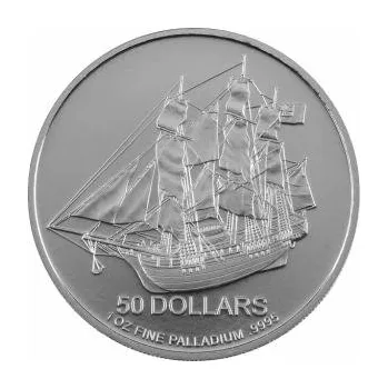 Sběratelství 1 unce palladiová mince Cook Islands