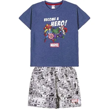 Chlapecké pyžamo PYŽAMO MARVEL Cer 9088 tm. modro - šedé Velikost: 104