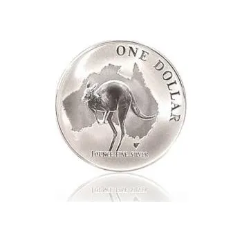 1 unce stříbrná mince Austrálie klokan 2000 (RAM)