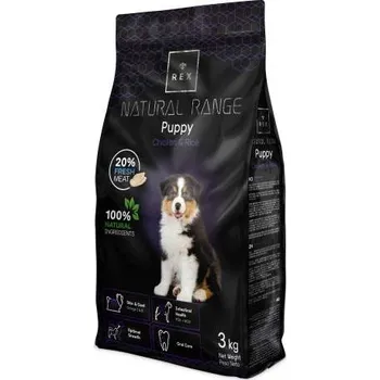 Krmivo pro psa Rex Natural Range Puppy 3 kg