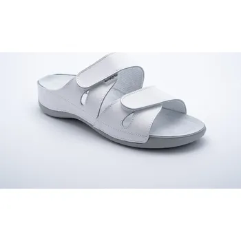 Dámská zdravotní obuv Dámské pantofle Medistyle Elen 3E-V11, bílé 40