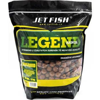 Boilies Jetfish Jet Fish Boilie Legend Range - Biosquid - 30 mm Hmotnost: 10 kg