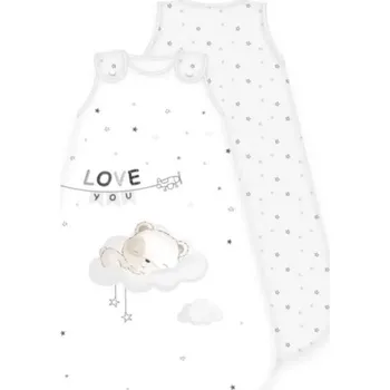 Spacák HERDING Dětský luxusní spací pytel 70cm Malý Medvídek 0/6měs.