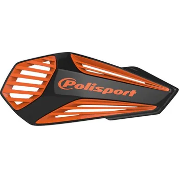 Chrániče páček POLISPORT MX AIR s univerzální montážní sadou na řidítka Black / ORK-16