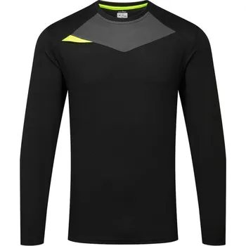 pracovní tričko PORTWEST Tričko DX415 L/S , dlouhý rukáv POR-DX415BKRS S Černá