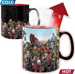 Hrnek Marvel - Heroes, měnící se