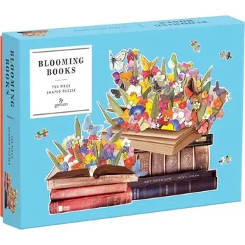Hračka Puzzle Galison Kvetoucí knihy 750 dílků