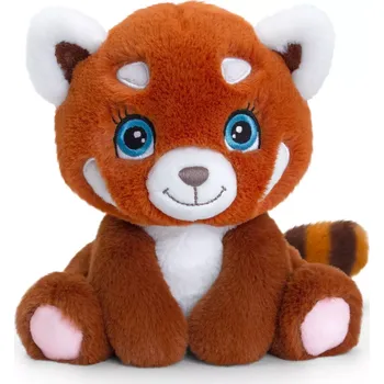 plyšák Eko Plyšová Hračka Panda Červená 16 cm