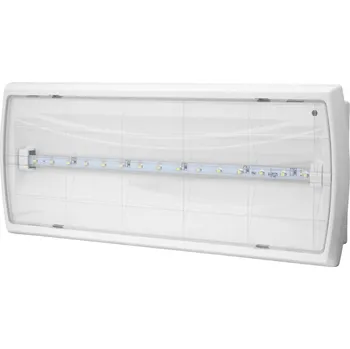 Nouzové osvětlení MODUS TIGER 1W LED BASIC IP22 3h , svítící při výpadku, test. tlačítko, opálový kryt OZN/TL/1W/E/3/SE/PT/OP