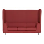 ND 103 AKU trojkřeslo čalouněné, koženka BLOOM B 039 vínová