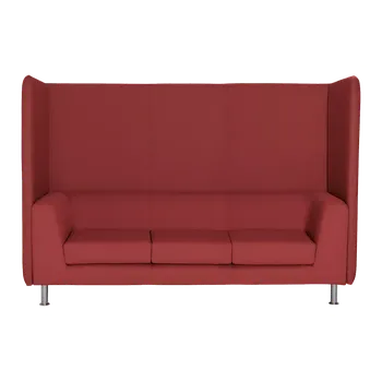 Sedací souprava ND 103 AKU trojkřeslo čalouněné, koženka BLOOM B 039 vínová