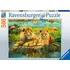 Puzzle Ravensburger Lví rodina 500 dílků