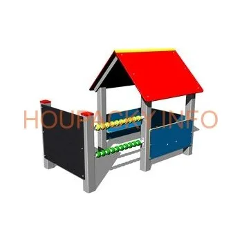 Dětský domeček Domeček DO202K - celokovový