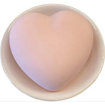 Aroma lampa LENYK vonný kámen srdce velké VALENTÝN (růžové, bílá miska) - bezpečná aromalampa - vonnekameny.cz