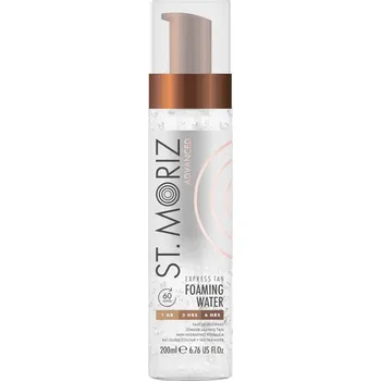 Samoopalovací přípravek ST. MORIZ Advanced Express Tan Foaming Water bezbarvá samoopalovací pěna na tělo a obličej 200 Ml