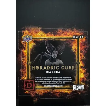 Sběratelská karetní hra Blizzard Horadric Cube 17/25 - Maghda - Upper Deck Stav: Near Mint, Verze: NORMAL
