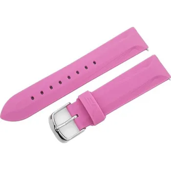 Řemínek na hodinky Silikonový řemínek Vostok Europe pro Undine - růžový + 5 let záruka a dárek ZDARMA