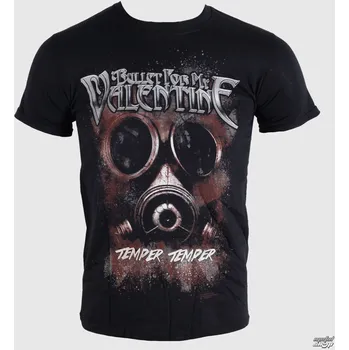 Pánská móda Tričko metal pánské Bullet For my Valentine - Temper Temper Gas Mask - ROCK OFF - BFMVTS08MB - L