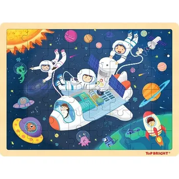 Puzzle Puzzle Top Bright 48 dílků PUZZLE DŘEVĚNÉ KOSMOS