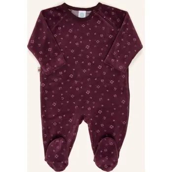 Dámský overall Sanetta Dupačky pro miminko, tmavě fialová / růžová, 80
