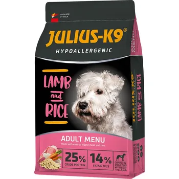 Krmivo pro psa 12kg JULIUS-K9 High Premium Hypoallergenic jehněčí suché krmivo pro psy