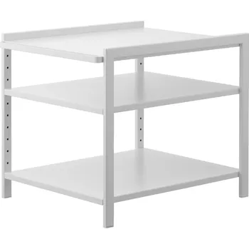 Příborník do zásuvky Bílá kovová přídavná police Yamazaki Tower 33 x 41,5 cm