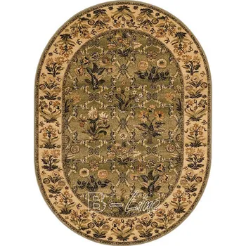 Koberec Agnella Kusový koberec ISFAHAN OLANDIA olive ovál Rozměr ovál 140x190 cm