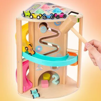 RC model letadla Dřevěná interaktivní autodráha