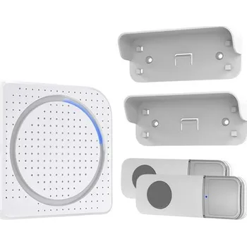 Stavební výplň Solight BEZDRÁTOVÝ ZVONEK 230V S DOSAHEM 200m + 2 TLAČÍTKA