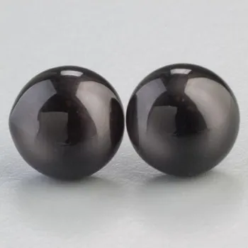 Kabelové oko Oko zvířecí plastové průměr 12mm - černé 1ks /oko/