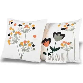 Dekorativní polštářek Povlaky na polštáře 40x40 cm Faye set 2 ks EMI