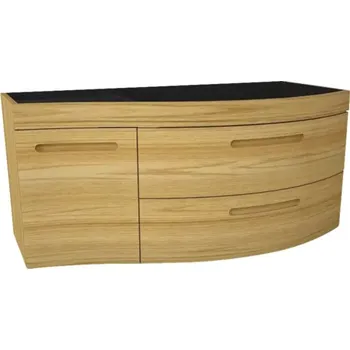 Koupelnový nábytek Koupelnová skříňka pod umyvadlo Devo Vena 2.0 pravá kitami 110 x 50 x 42 cm VE2-SU1D2SP-2-F107